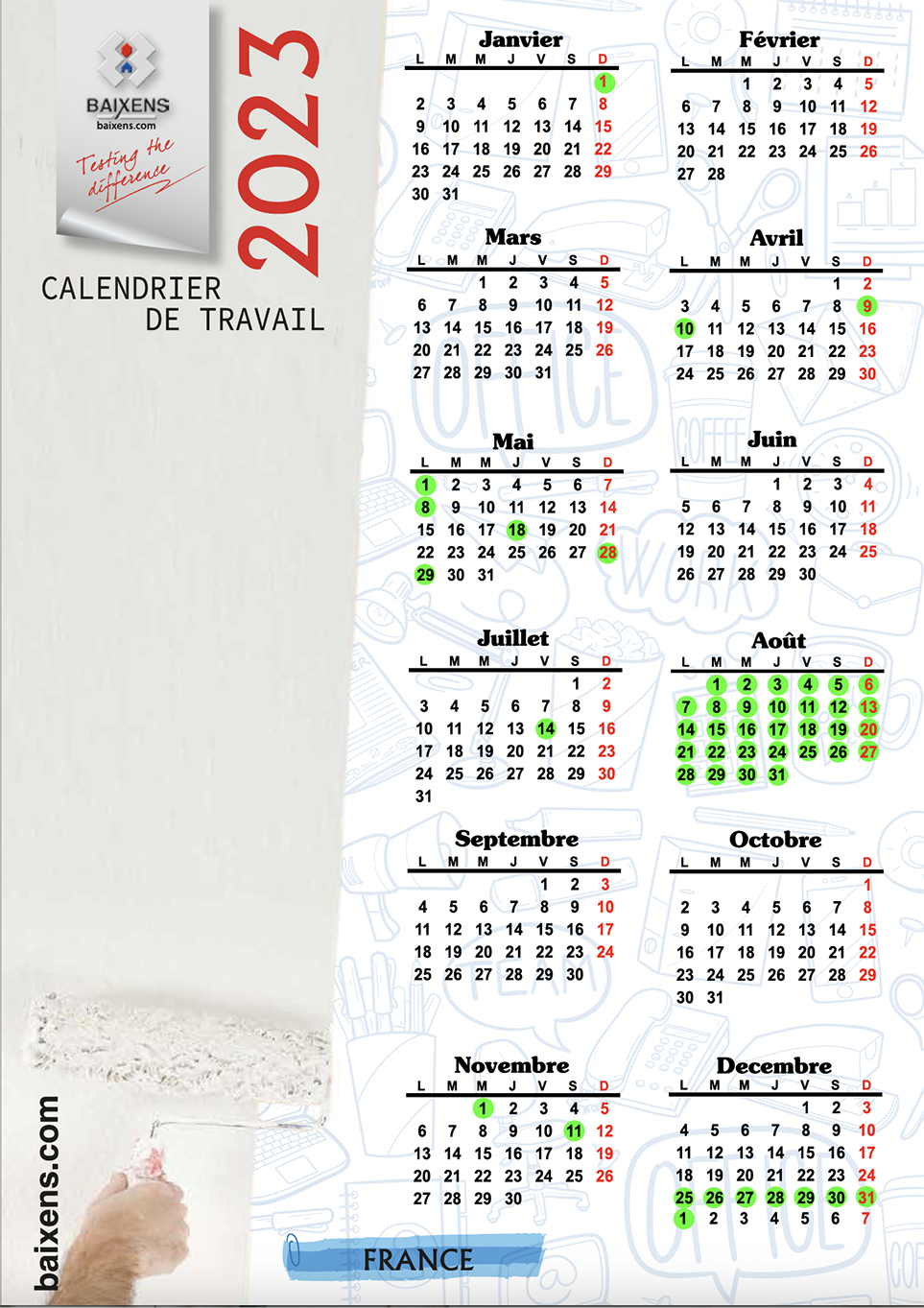 Noticia calendario laboral 2023