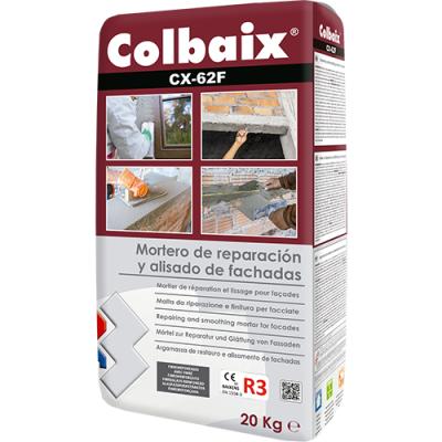 CX-62F Colbaix Mortero de reparación y alisado de fachadas