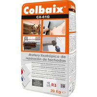 CX-61G Colbaix Mortero tixotrópico de reparación de fachadas